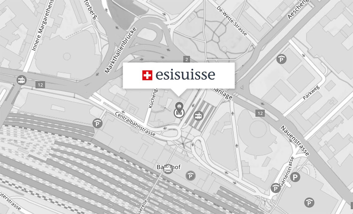 Map esisuisse